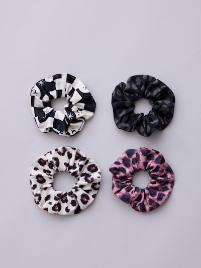 Hey Honey Athletic Headband 'Scrunchie' in 8,6 x 5,6 x 1,0 cm in Black, Item view