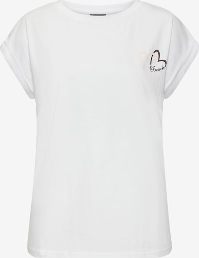 VENICE BEACH Camiseta en XS en negro / plata / blanco, Vista del producto