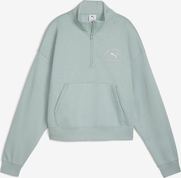 PUMA Sweatshirt 'Class' in Grün: Vorderseite