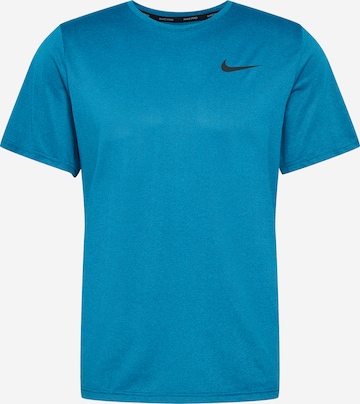 Tricou funcțional 'Pro' de la NIKE pe albastru: față