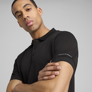 PUMA Shirt 'Porsche' in Zwart