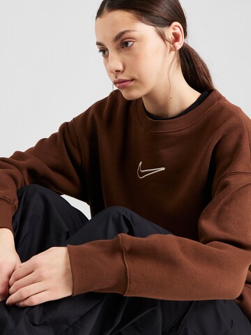 brūns Nike Sportswear Sportisks džemperis 'PHNX FLC'