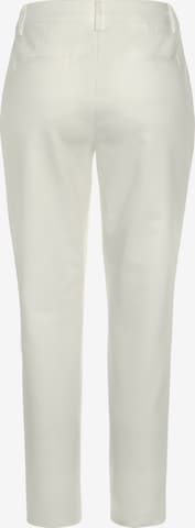 LASCANA Tapered Chino Pants in Beige