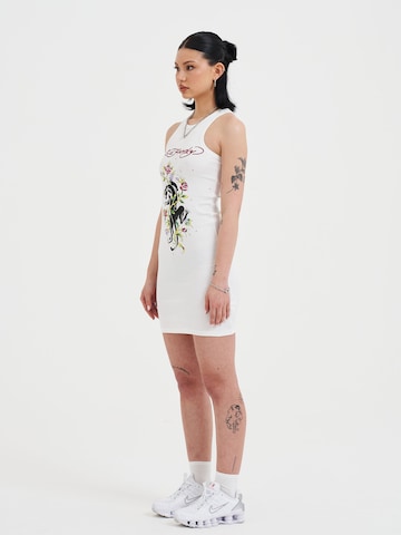 Ed Hardy Платье-футляр в Белый