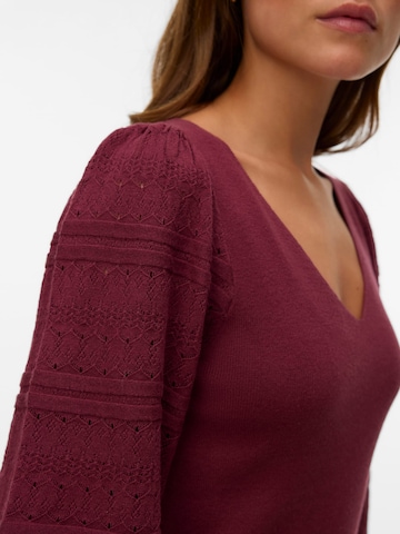 VERO MODA Svetr 'VMNewlimone' – červená