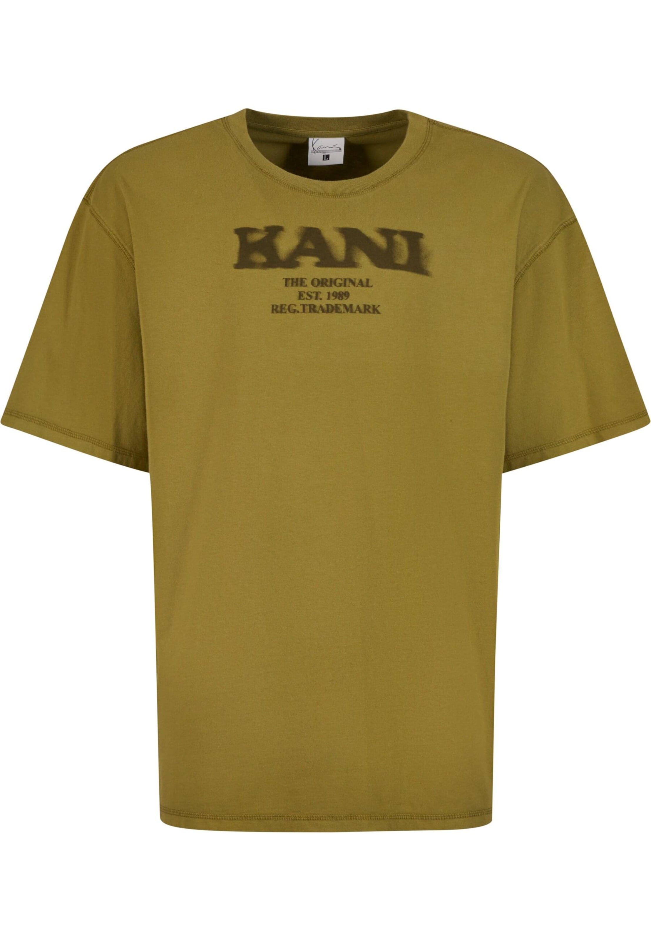 T-Shirt 'Retro' Karl Kani en vert : devant