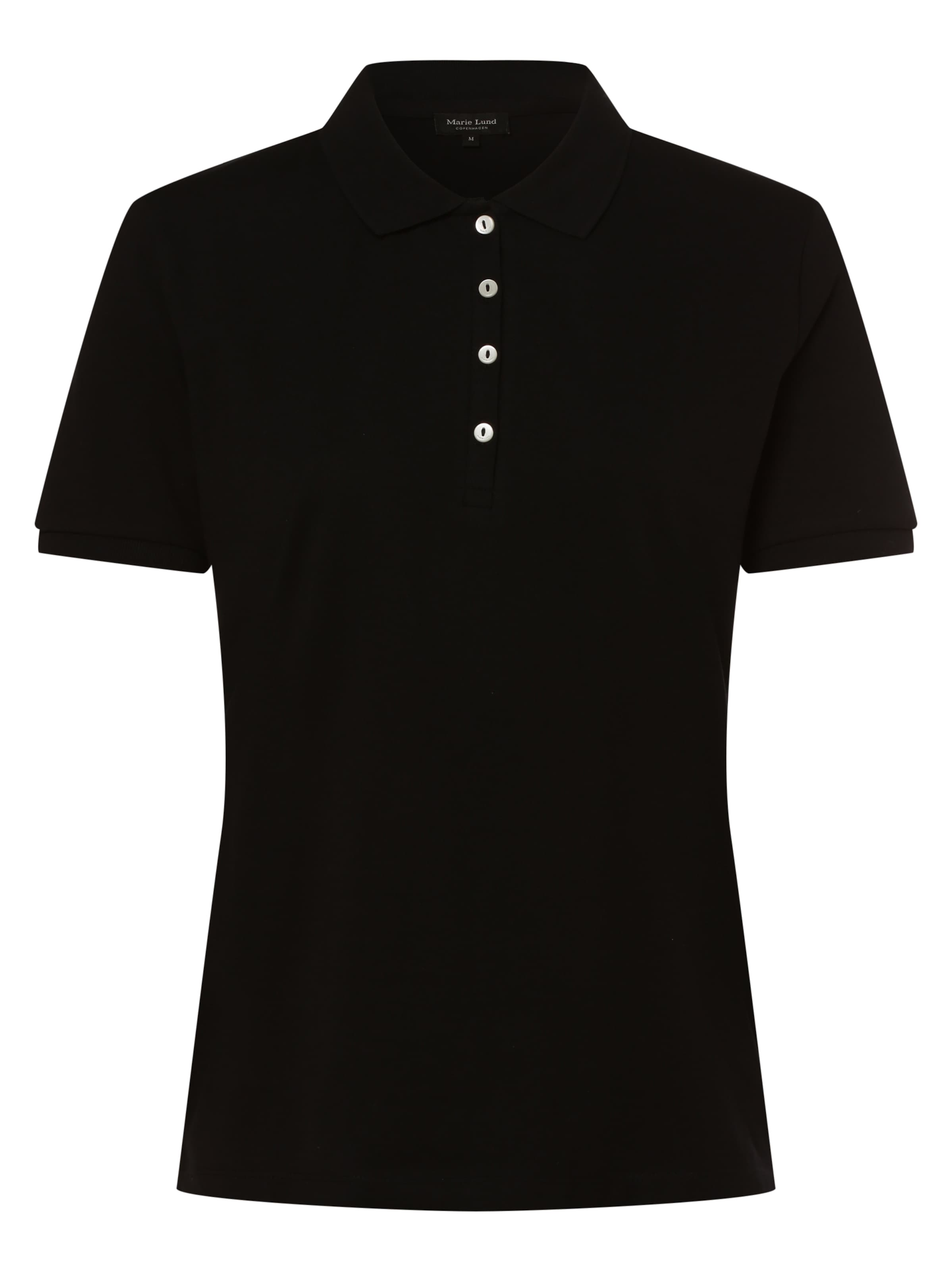 Marie Lund Shirt in Zwart: voorkant