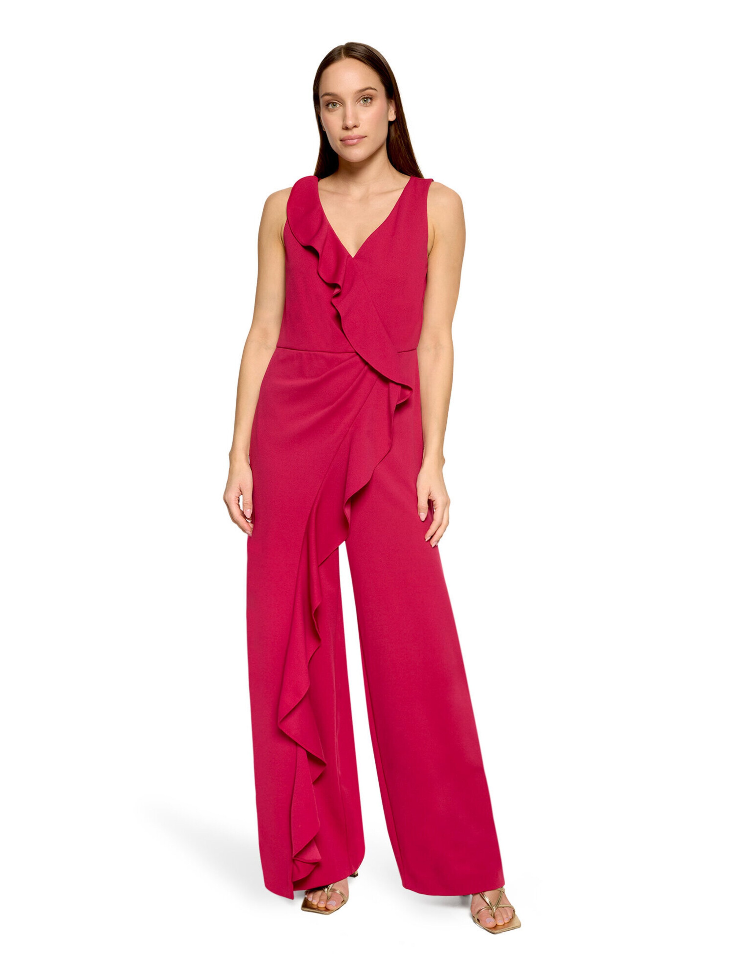 Combinaison Vera Mont en rose : devant