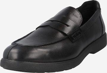 GEOX Slip-ons in Black: front