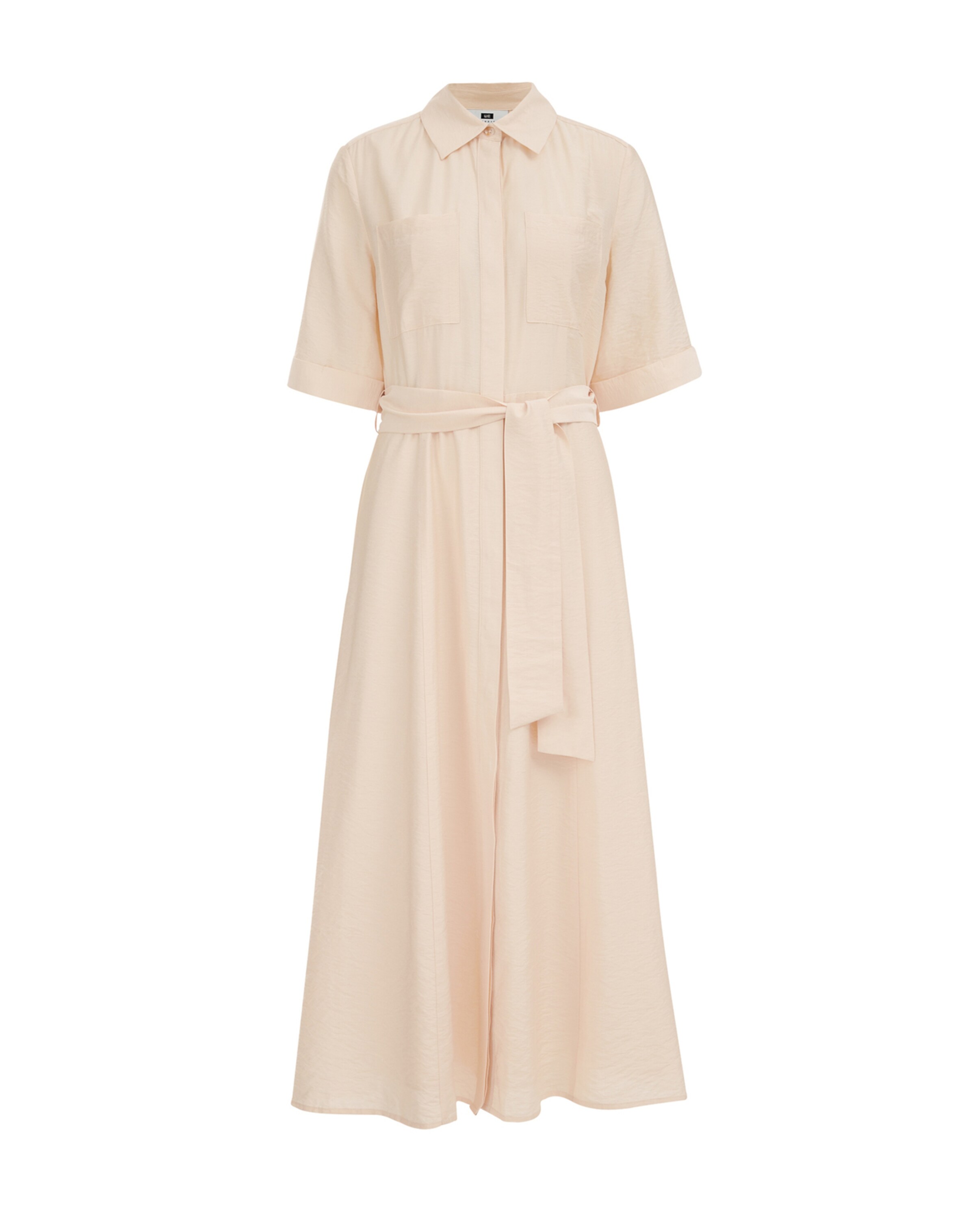 WE Studio Shirt dress in Beige: front