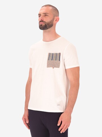 T-Shirt 'Tobart' Distretto12 en blanc