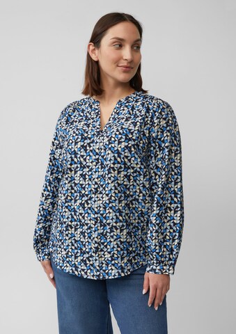 Chemisier s.Oliver en bleu : devant