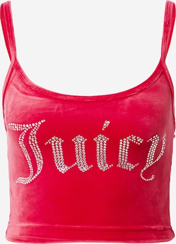 Juicy Couture White Label Τοπ 'RAIN' σε ροζ: μπροστά