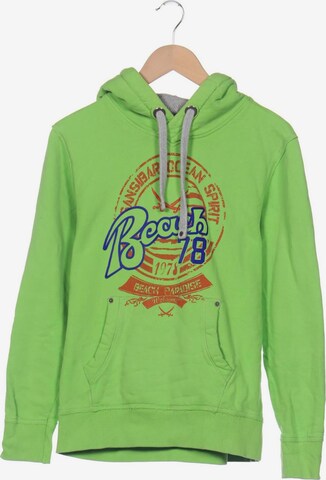 SANSIBAR Sweatshirt & Zip-Up Hoodie in S in Green: front