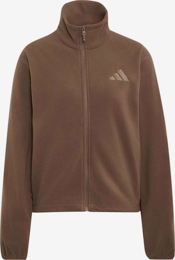 Jachetă fleece funcțională pe XS ADIDAS TERREX pe maro, Vizualizare produs
