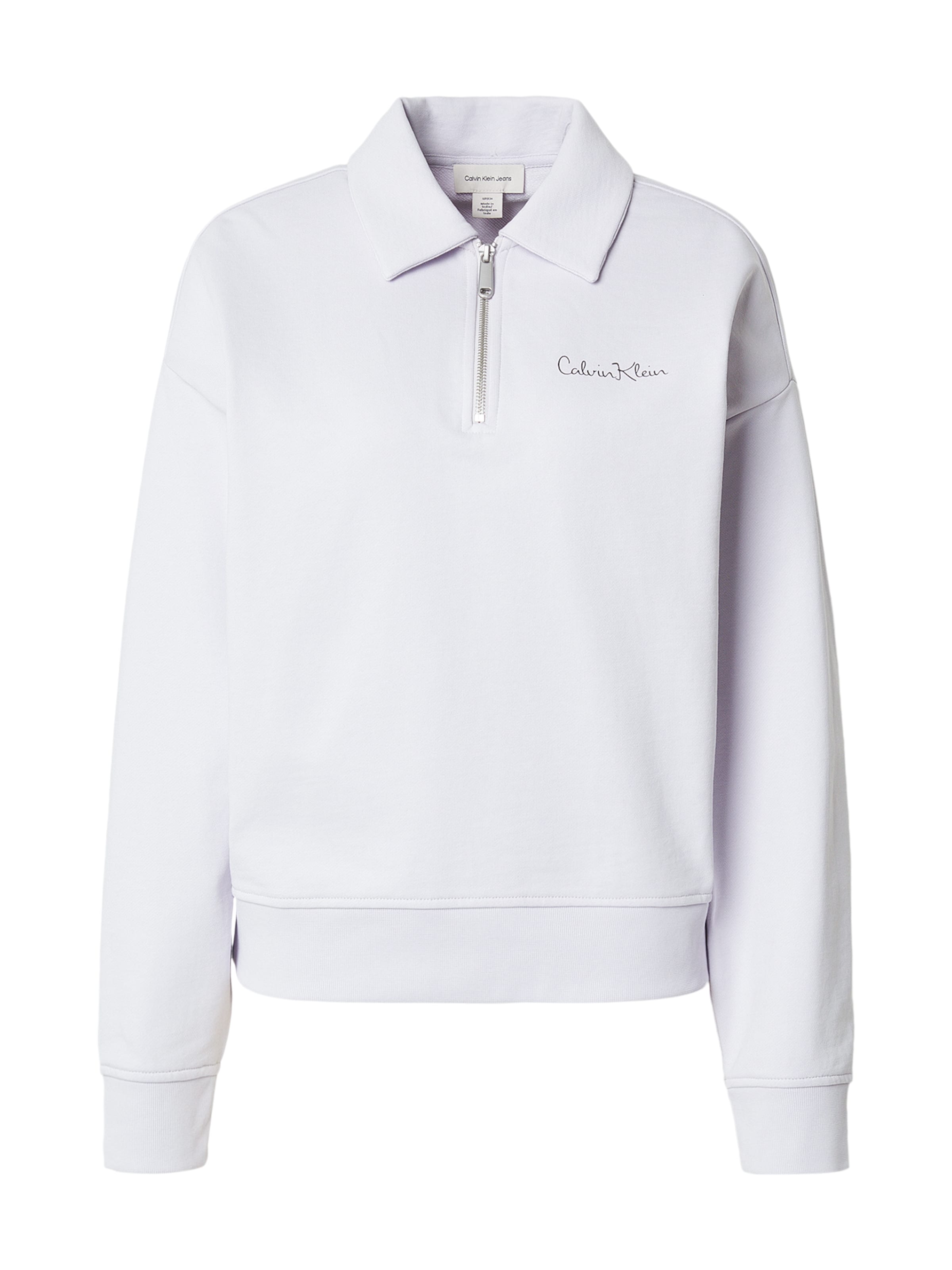 Calvin Klein Jeans - Sweatshirt em roxo: frente