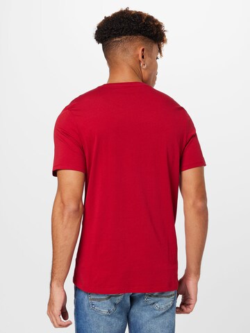 Maglietta 'FRAME' di WRANGLER in rosso