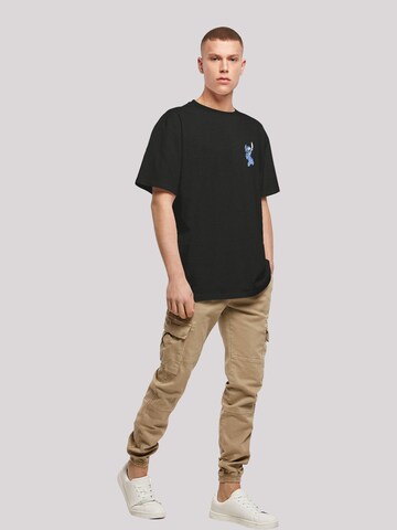 T-Shirt 'Disney Lilo And Stitch' F4NT4STIC en noir