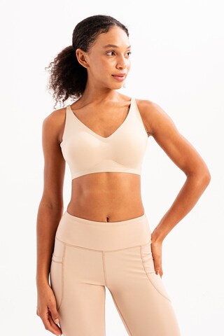 Justever T-shirt BH in Beige