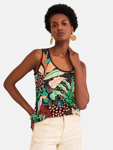 love & roses Top in Zwart: voorkant