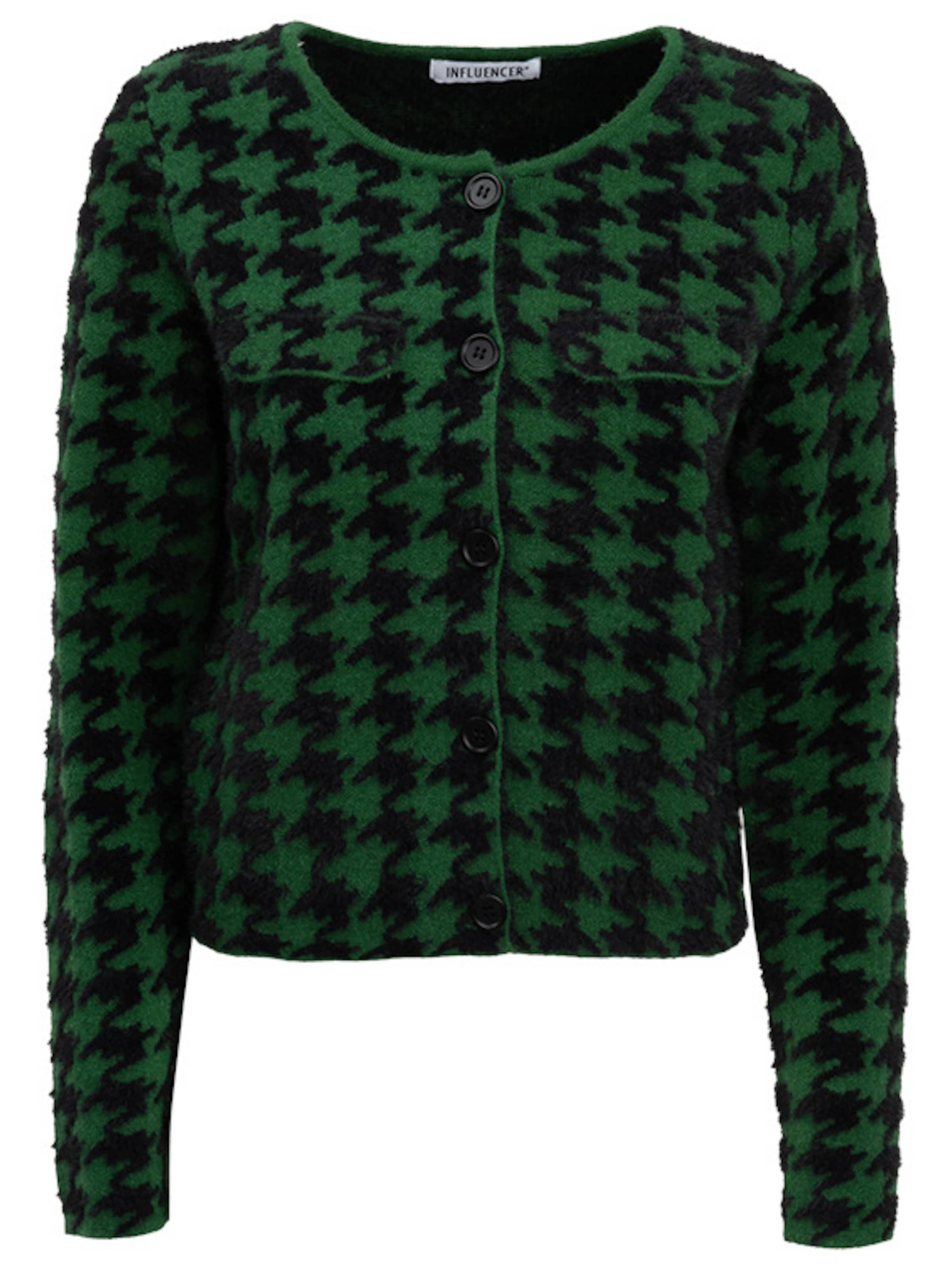 Giacchetta di Influencer in verde: frontale