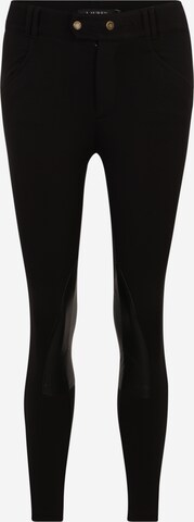 Lauren Ralph Lauren Petite Skinny Παντελόνι 'AMALTHEA' σε μαύρο: μπροστά