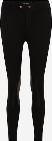 Lauren Ralph Lauren Petite Skinny Fit Панталон 'AMALTHEA' в черно: отпред