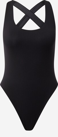 Calvin Klein Swimwear Bustier Badpak in Zwart: voorkant
