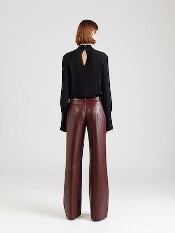 PATRIZIA PEPE - Pierna ancha Pantalón en marrón