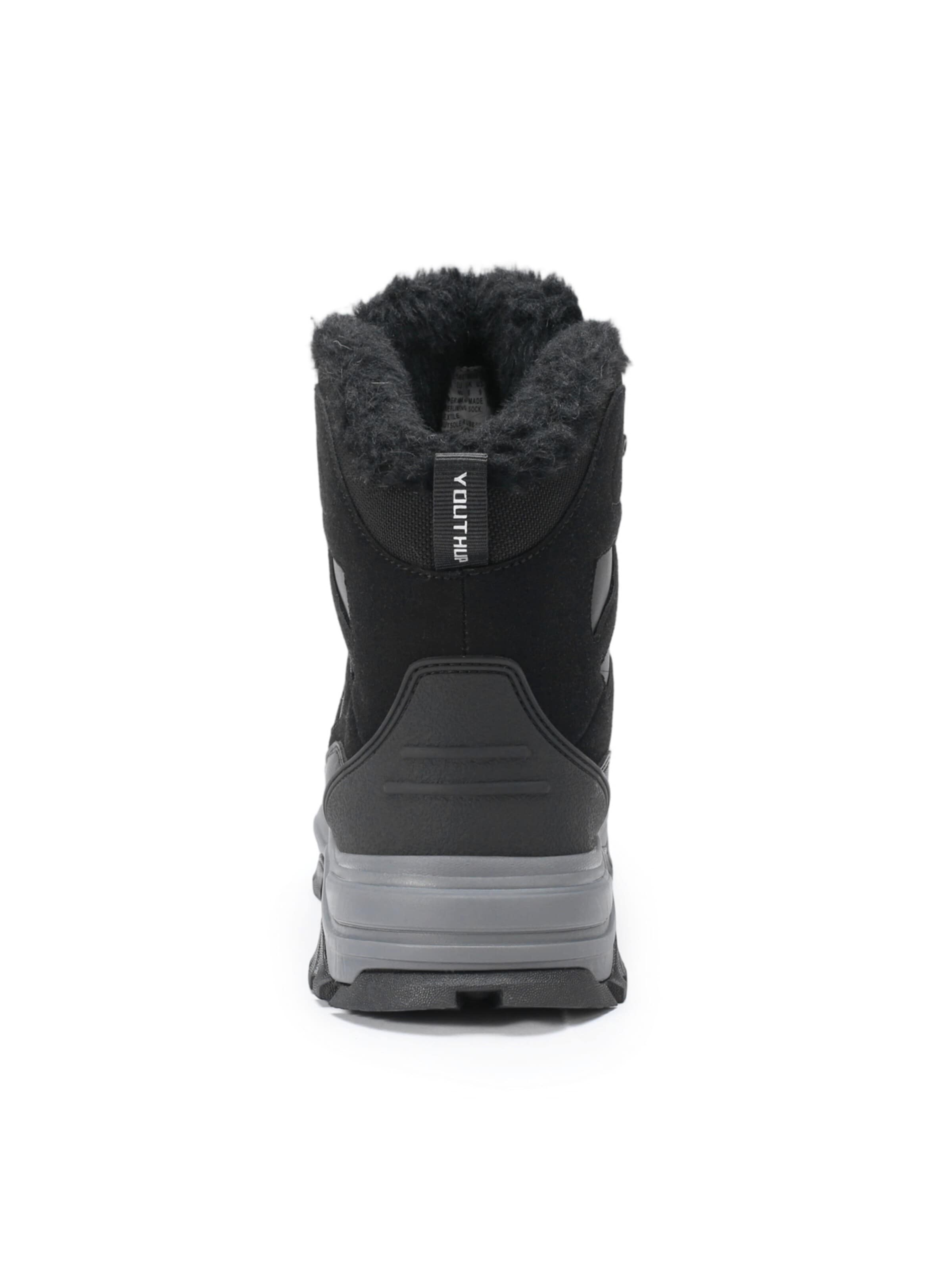 YOUTHUP Snow Boots in Black