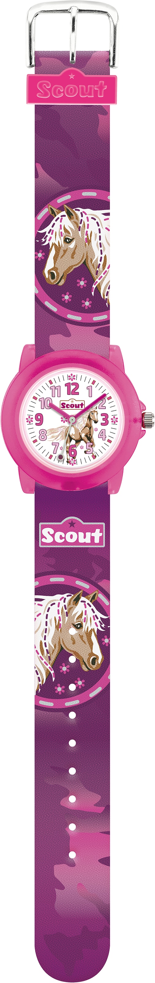 SCOUT Watch in Pink: front