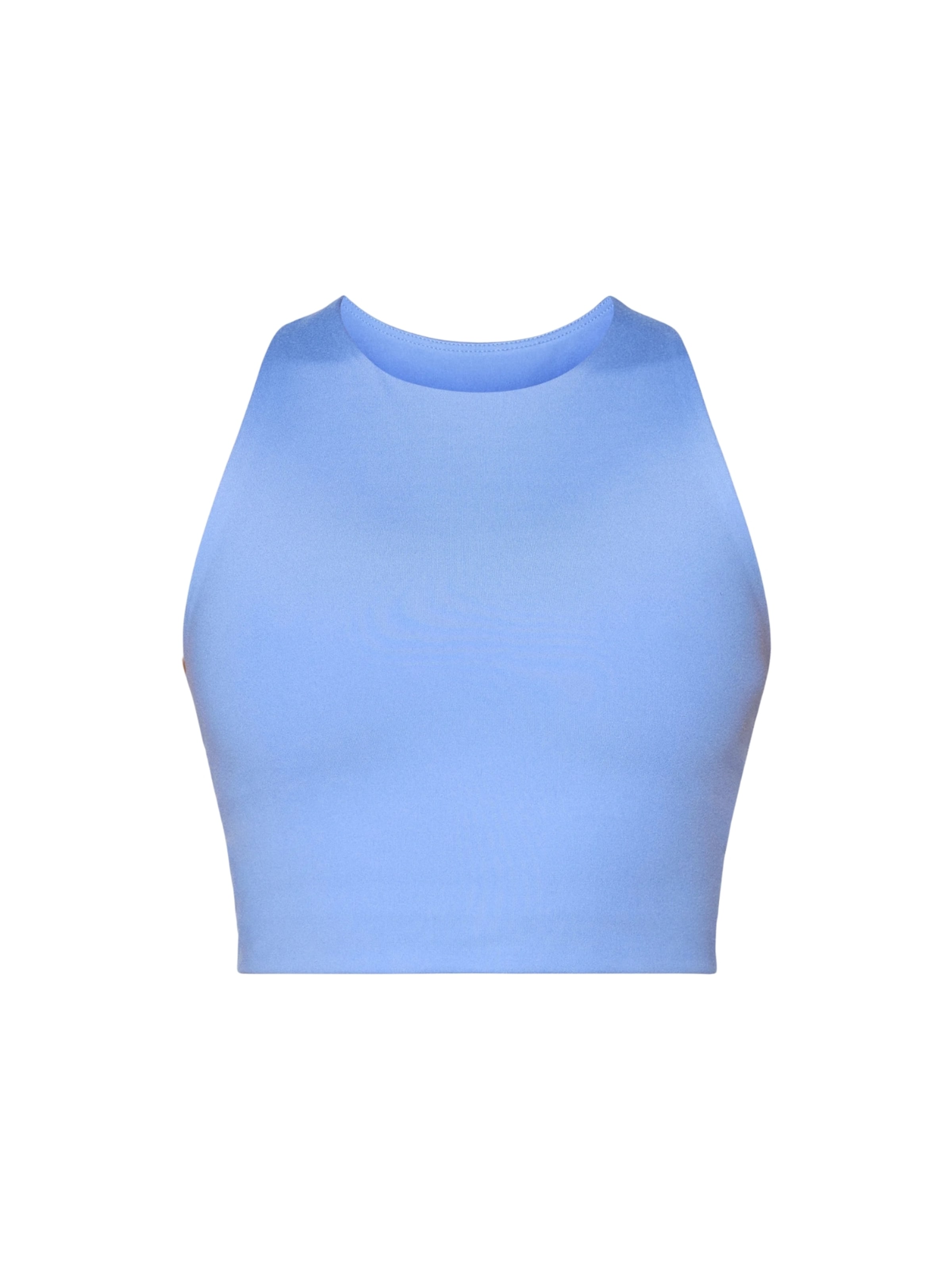 Girlfriend Collective Top ' Dylan ' in Blau: Vorderseite