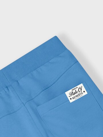 NAME IT Normální Kalhoty – modrá