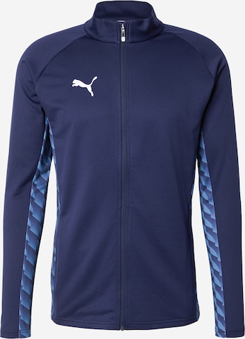 Veste de sport 'TeamLIGA26' PUMA en bleu : devant