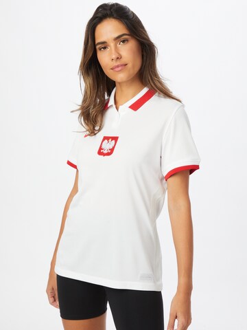 NIKE Tricot 'Poland 2020 Stadium Home' in Wit: voorkant