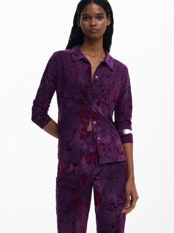 Desigual - Acampanado Pantalón en lila