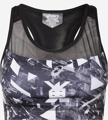 ASICS Bustier Sport bh 'Future Tokyo' in Zwart: voorkant