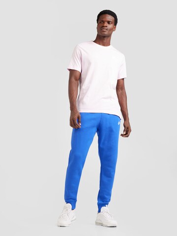Tapered Pantaloni 'Club Fleece' de la Nike Sportswear pe albastru
