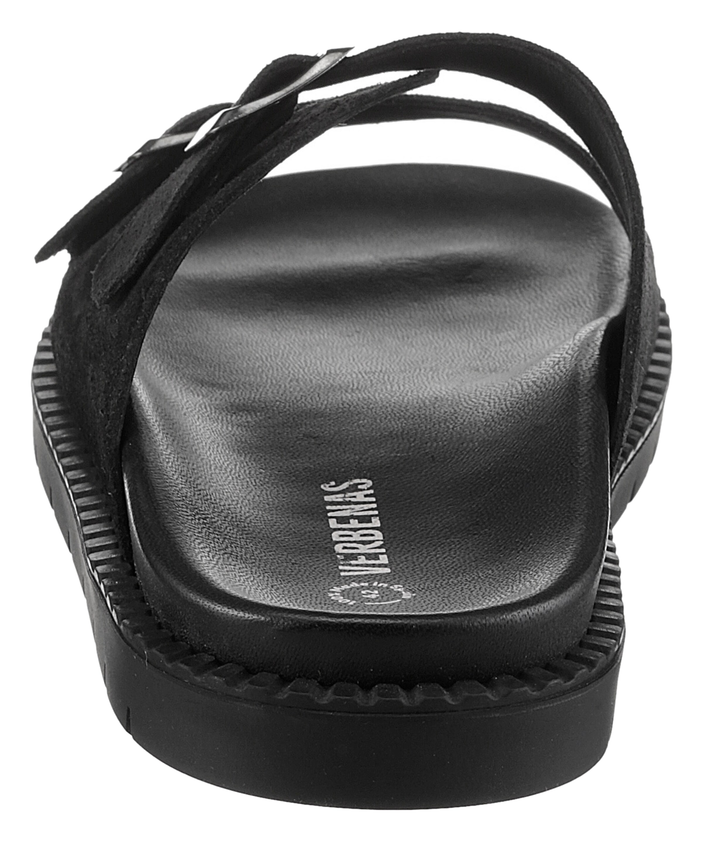 VERBENAS Mules in Black