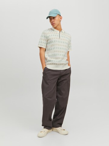 JACK & JONES Pullover 'Figaro' in Grau
