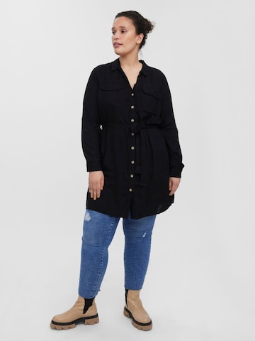 melns Vero Moda Curve Blūžkleita