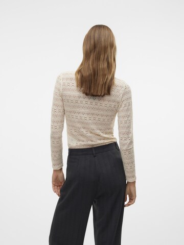 VERO MODA Tričko 'ZOE' - Béžová