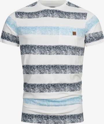 INDICODE JEANS Shirt 'Tamka' in Blue: front