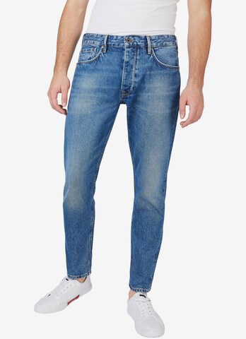 Pepe Jeans Avsmalnet Jeans 'CALLEN' i blå: forside