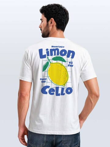Neverless Shirt 'Limon Cello' in White