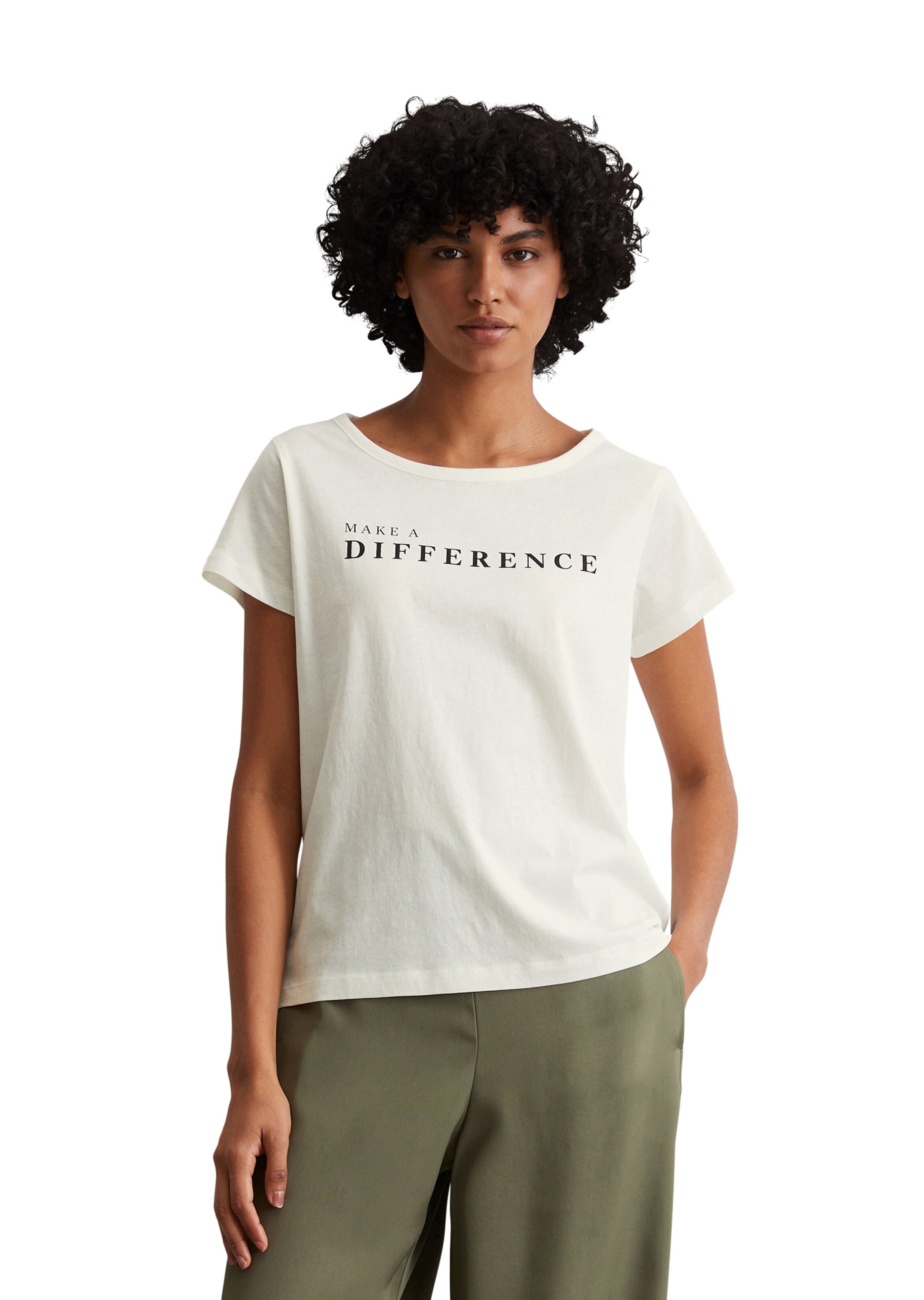 Marc O'Polo Shirt in White: front