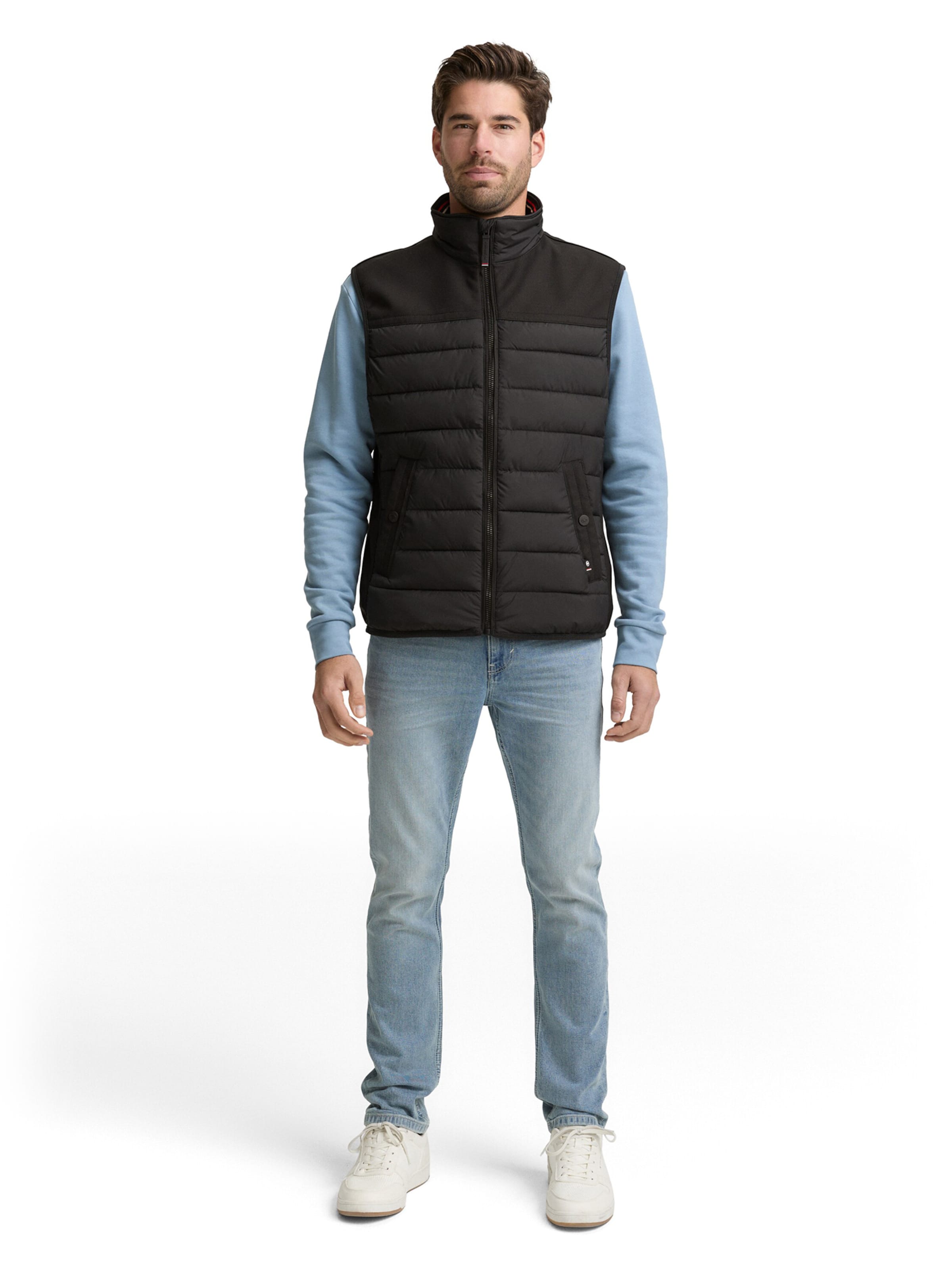 TOM TAILOR Vesta – černá