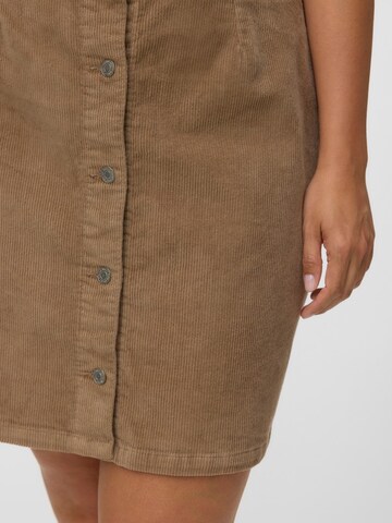 Vero Moda Curve - Falda 'VMCETTA' en marrón