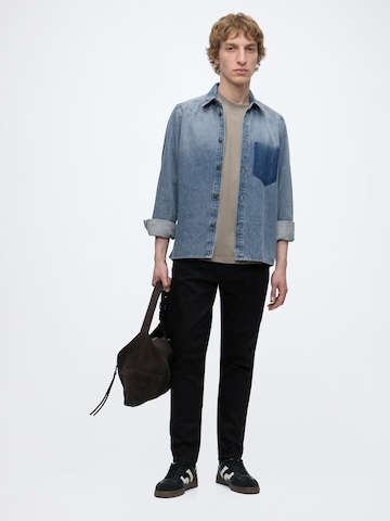 DRYKORN Regular fit Button Up Shirt 'DIEGGO_1' in Blue