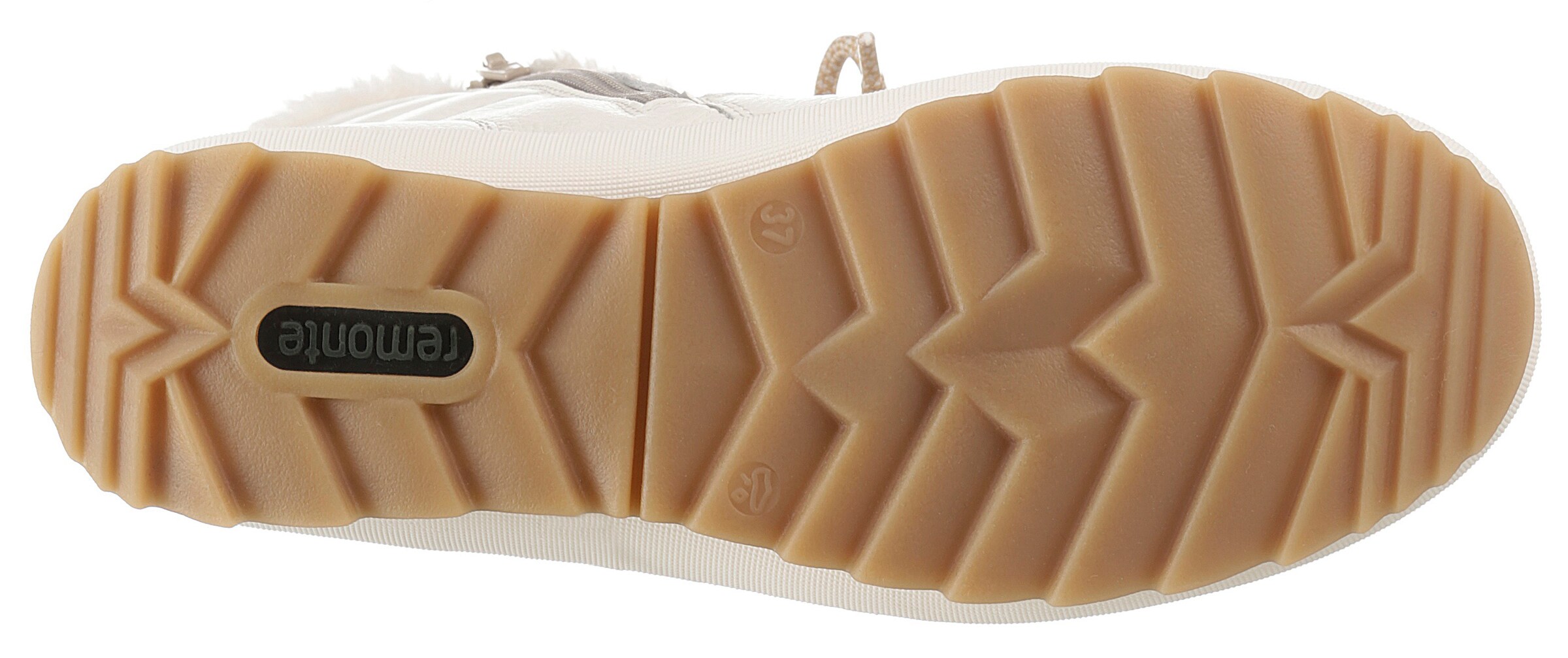 REMONTE Schnürstiefelette in Weiß